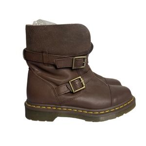 Dr. Martens Brown Ankle Boots